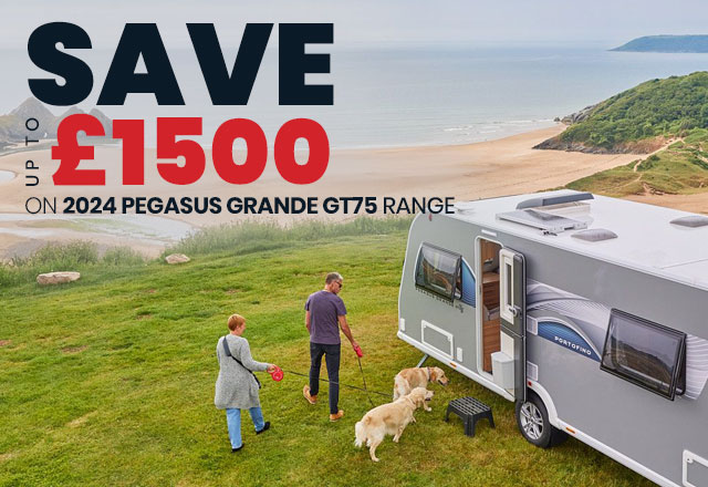 Save up to £1500 on 2024 Pegasus Grande GT75 Range