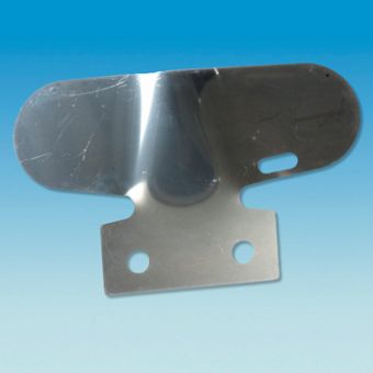 Product image for S/STEEL LARGE BUMP PLATE