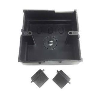 Product image for BLACK 25MM BACK BOX WITH CAM