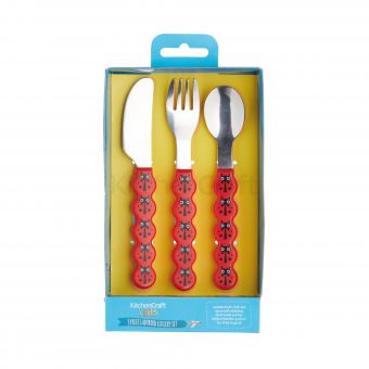 Product image for LADYBIRD 3PCE CUTLERY