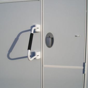 Product image for MILENCO SECURITY HANDLE WHITE