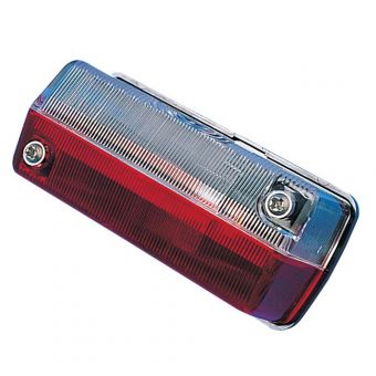 Product image for RED/CLEAR MARKER LAMP