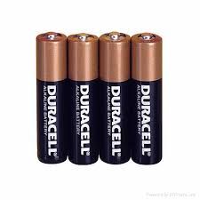 DURACELL  AAA BATTERY 4 PACK